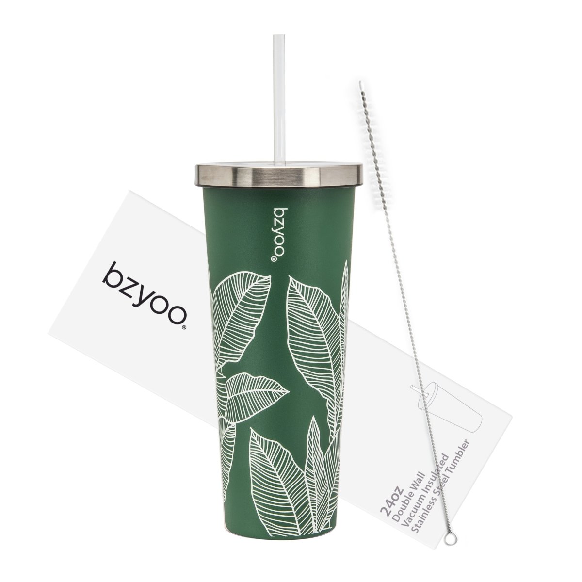 Insulated Steel Straw Tumbler