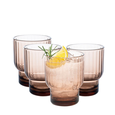 13oz Serenity Short Tumbler Set – 4 Piece - bzyoo