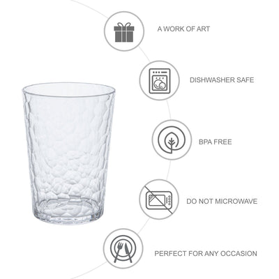 ChillCraft Clear DOF Tumbler 8PC - bzyoo