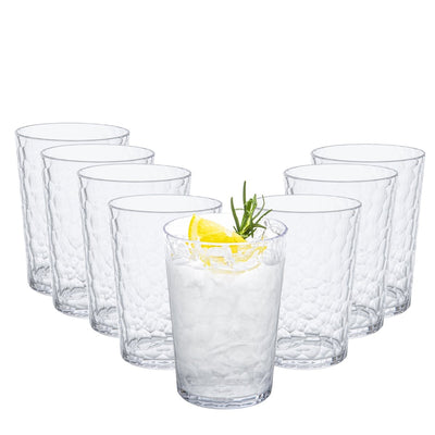 ChillCraft Clear DOF Tumbler 8PC - bzyoo