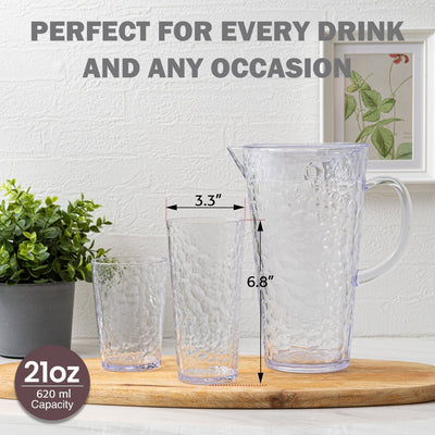 ChillCraftClear Highball Tumbler 8PC - bzyoo