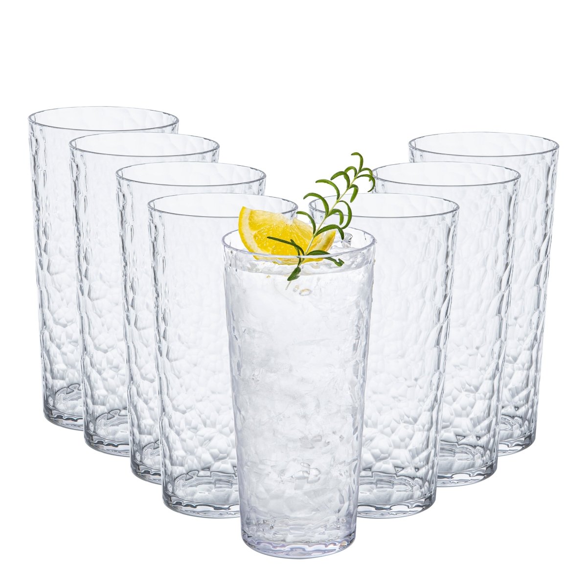 ChillCraftClear Highball Tumbler 8PC - bzyoo